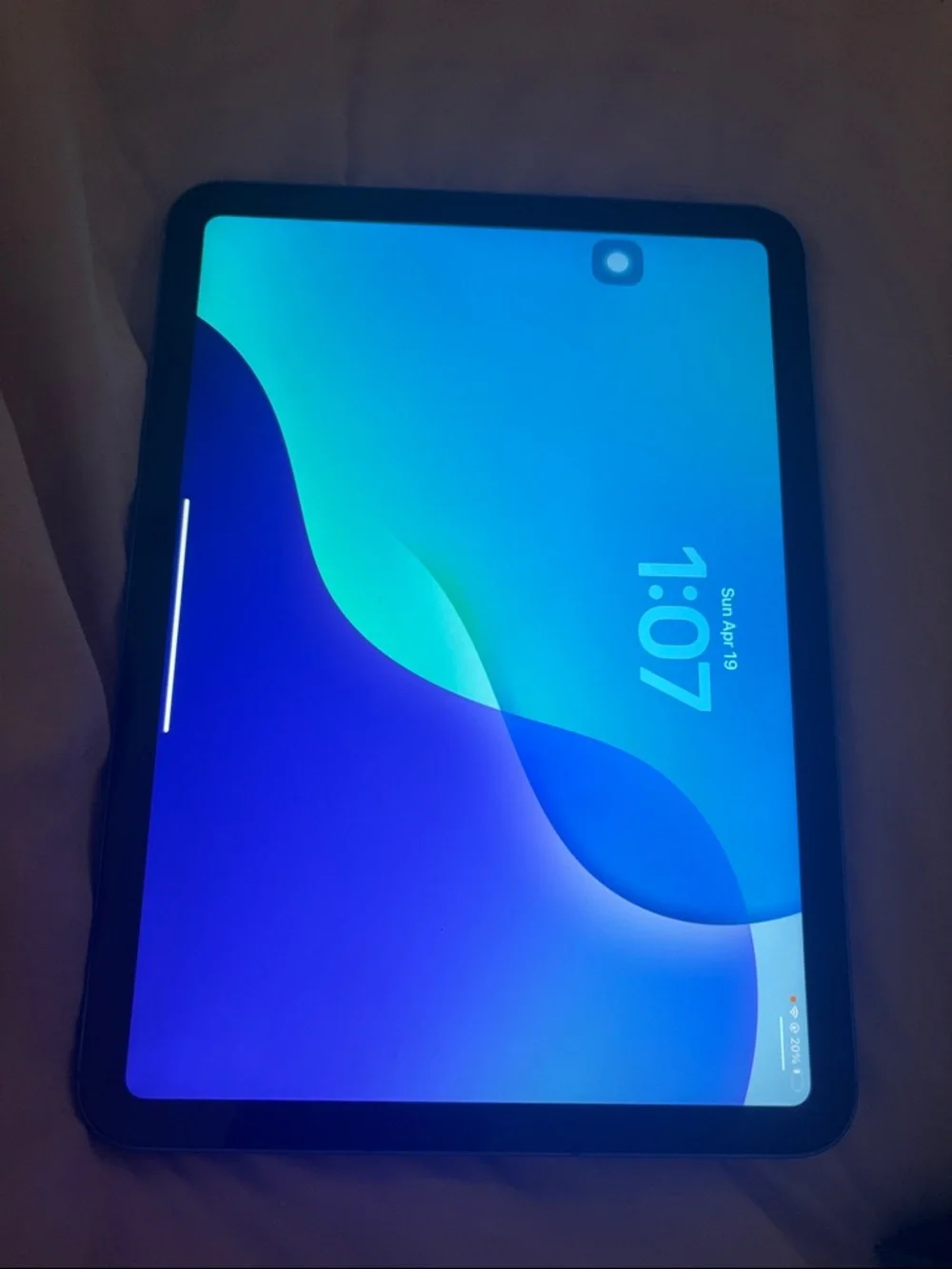 Apple iPad in Blue Aluminum Finish